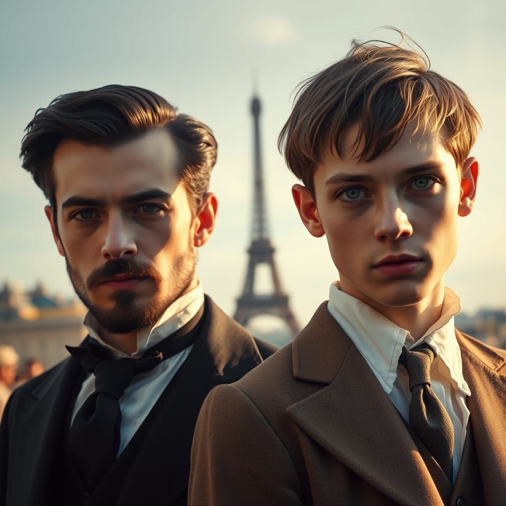 Verlaine and Rimbaud in Romantic Paris, Cinematic Style