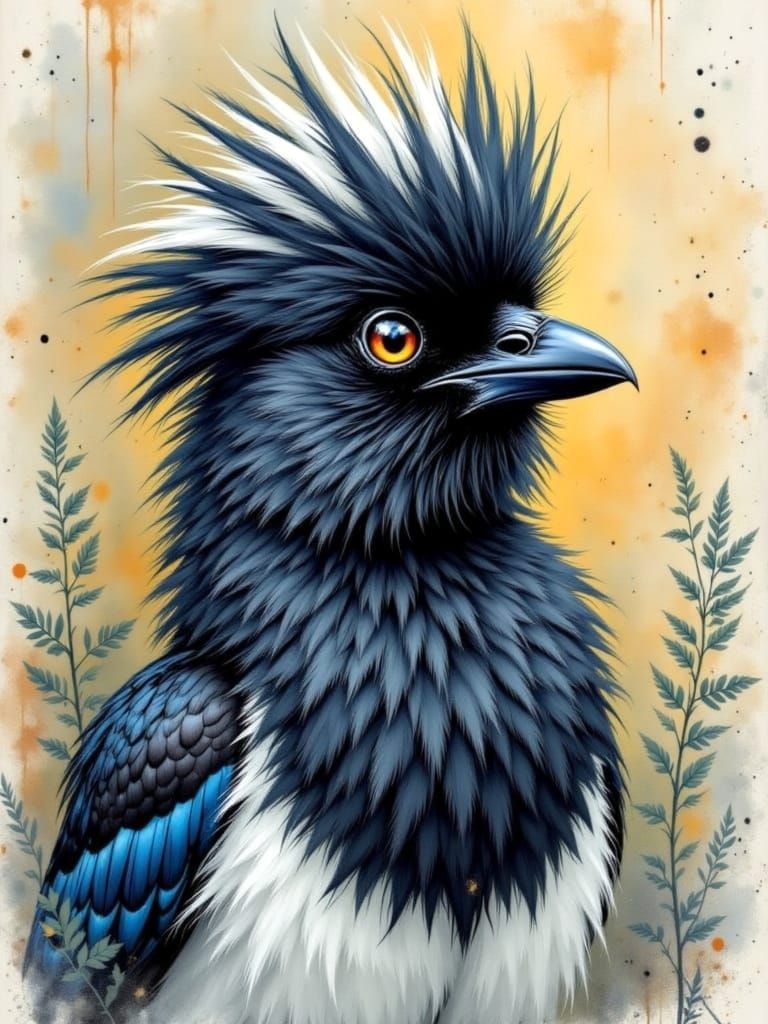 Magpie mohawk