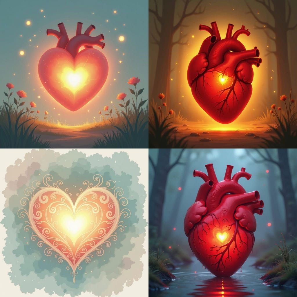 AI Generated Image of a Heart
