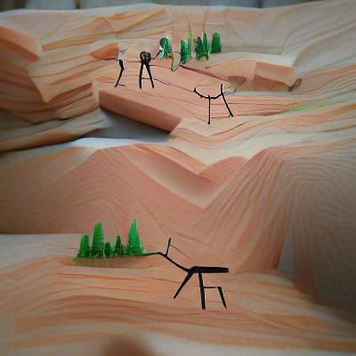Stick Figures in 3D: Navigating Complexity