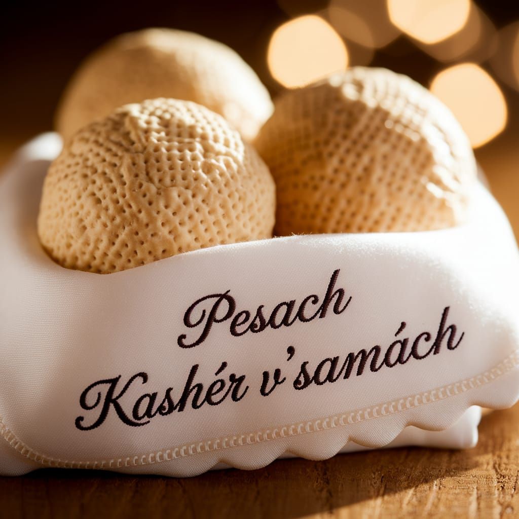 Matzah Balls Under Warm Studio Lighting