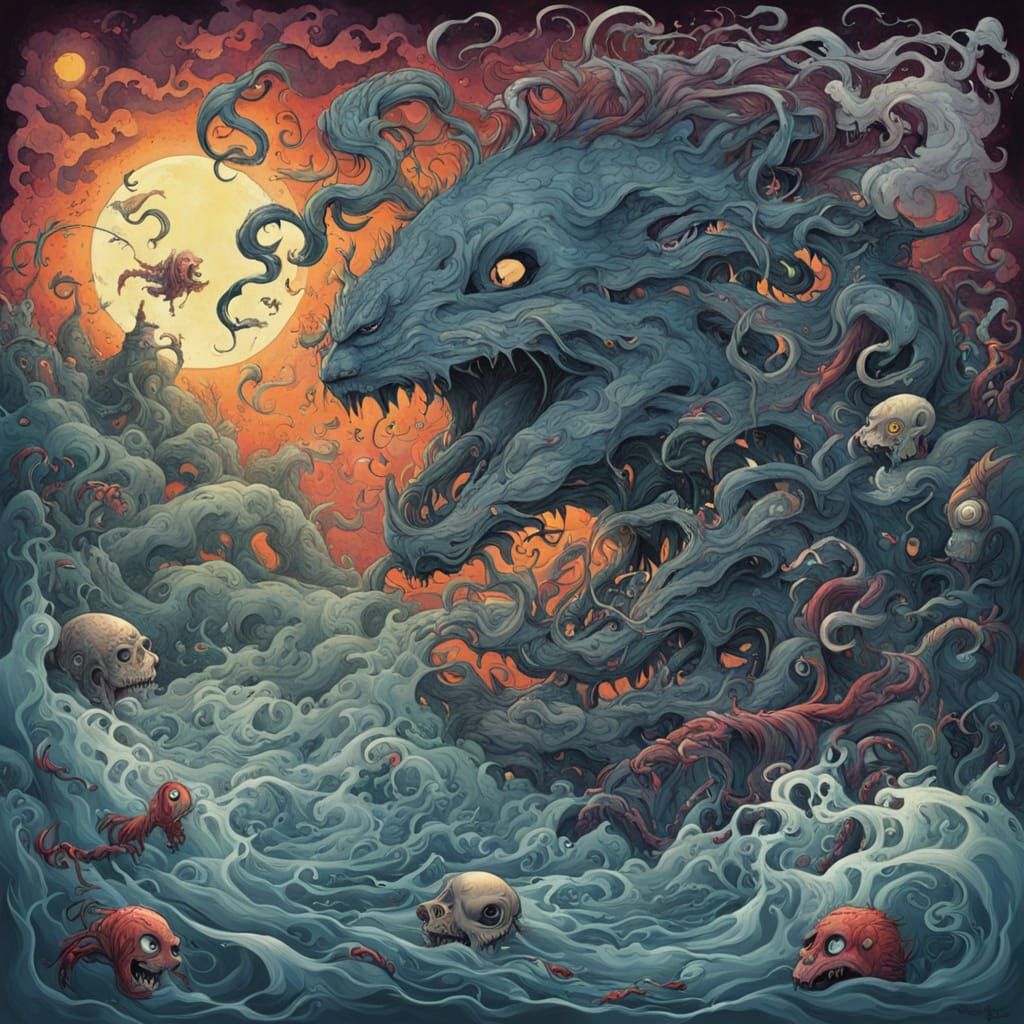 Mystic Dreams and Nightmares Collide in a Fantastical Splash...