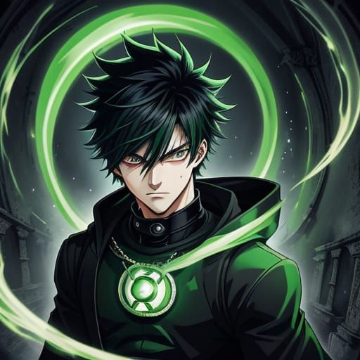 Mysterious Anime Boy Descends Crypt Stairs