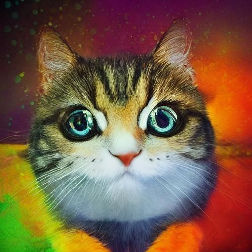 Hyperrealistic Chat Bubbles in Splash Art Style