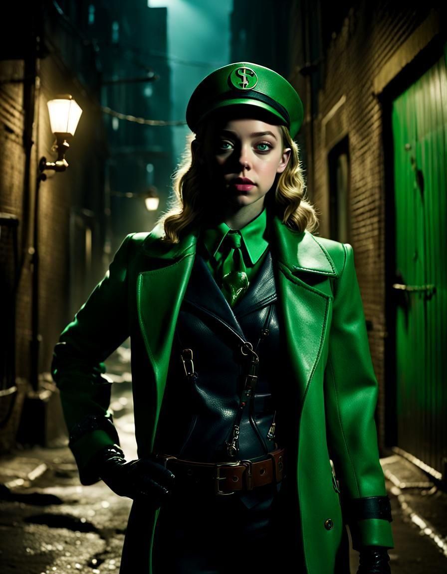 Sydney Sweeney as Athletic Riddler in DC Universe
