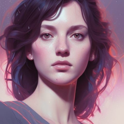 Hyperdetailed Portrait with Dynamic Lighting