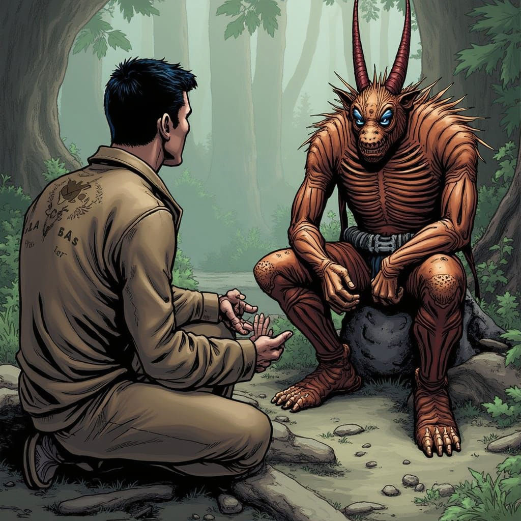 Alien Being's Deceptive Antennae Revealed