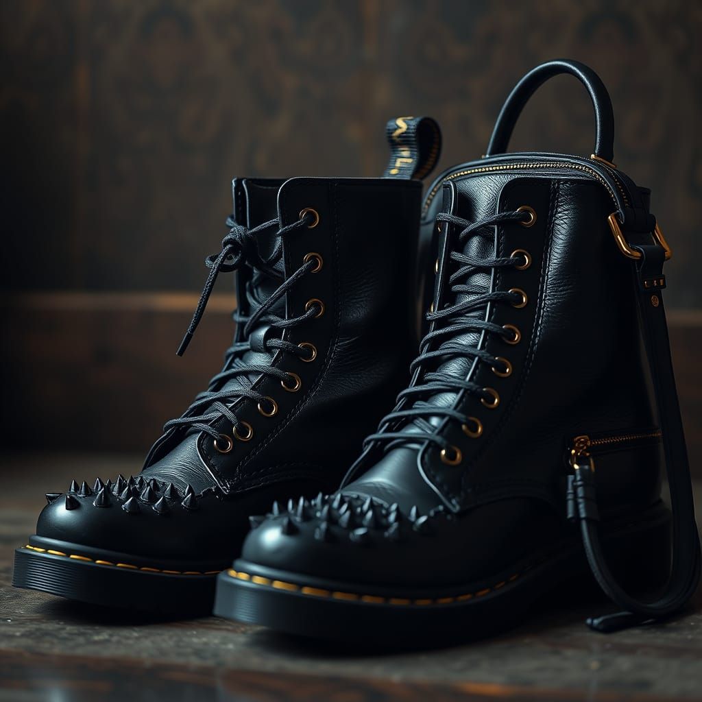 Spike-Framed Accessories in Hyperrealistic Style