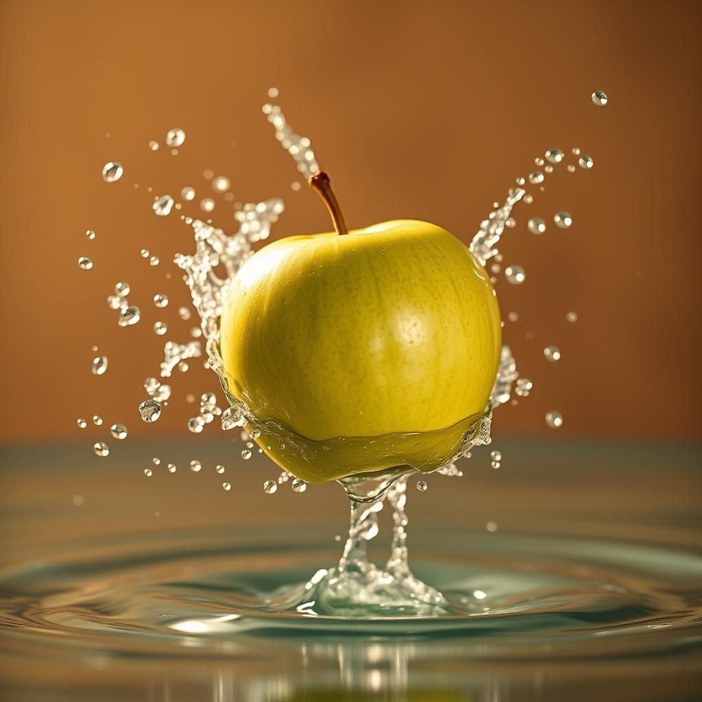 Apple's Flight: Cinematic Water Impact