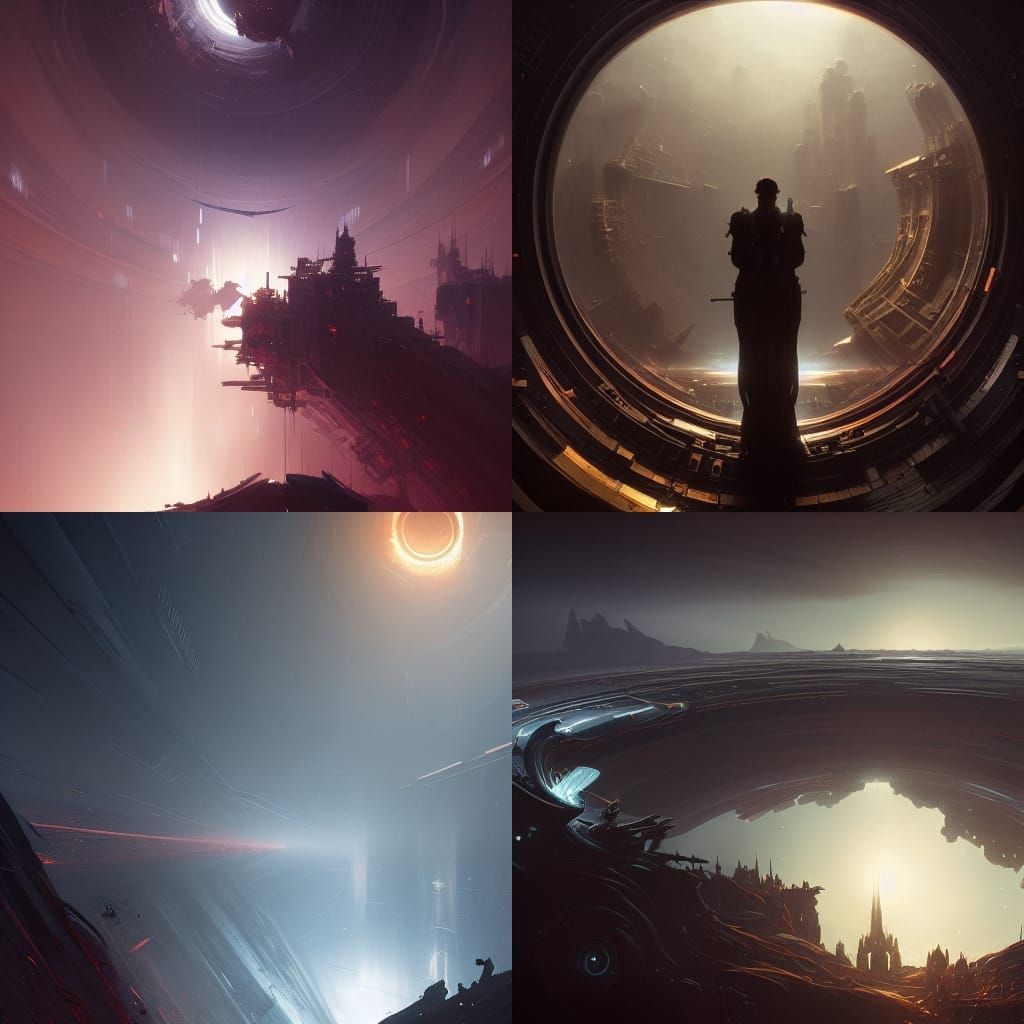 Event Horizon: Dark Fantasy Concept Art in 8K