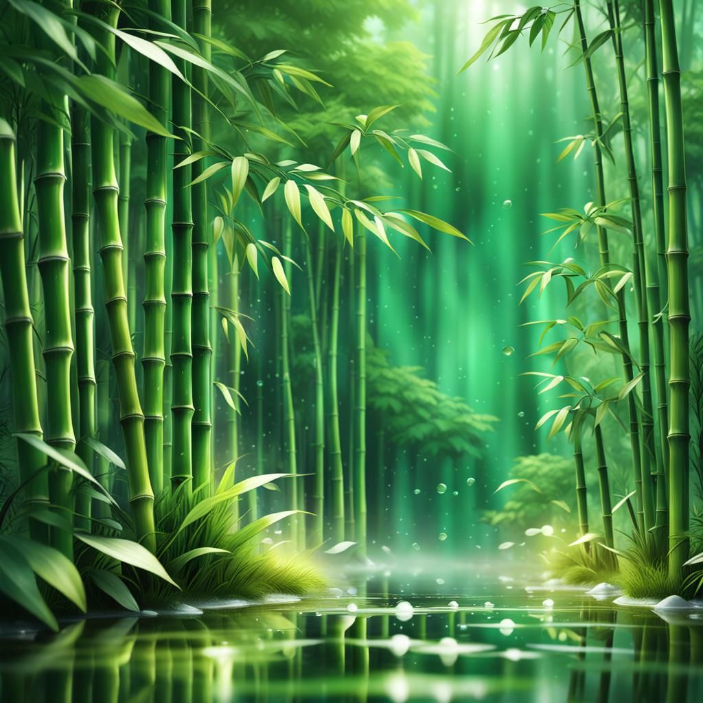 Enchanted Bamboo Forest