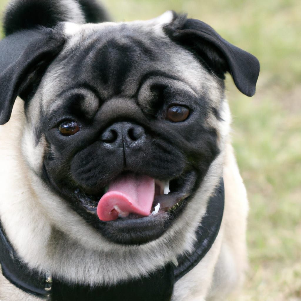 AI-Generated Image of a Pug