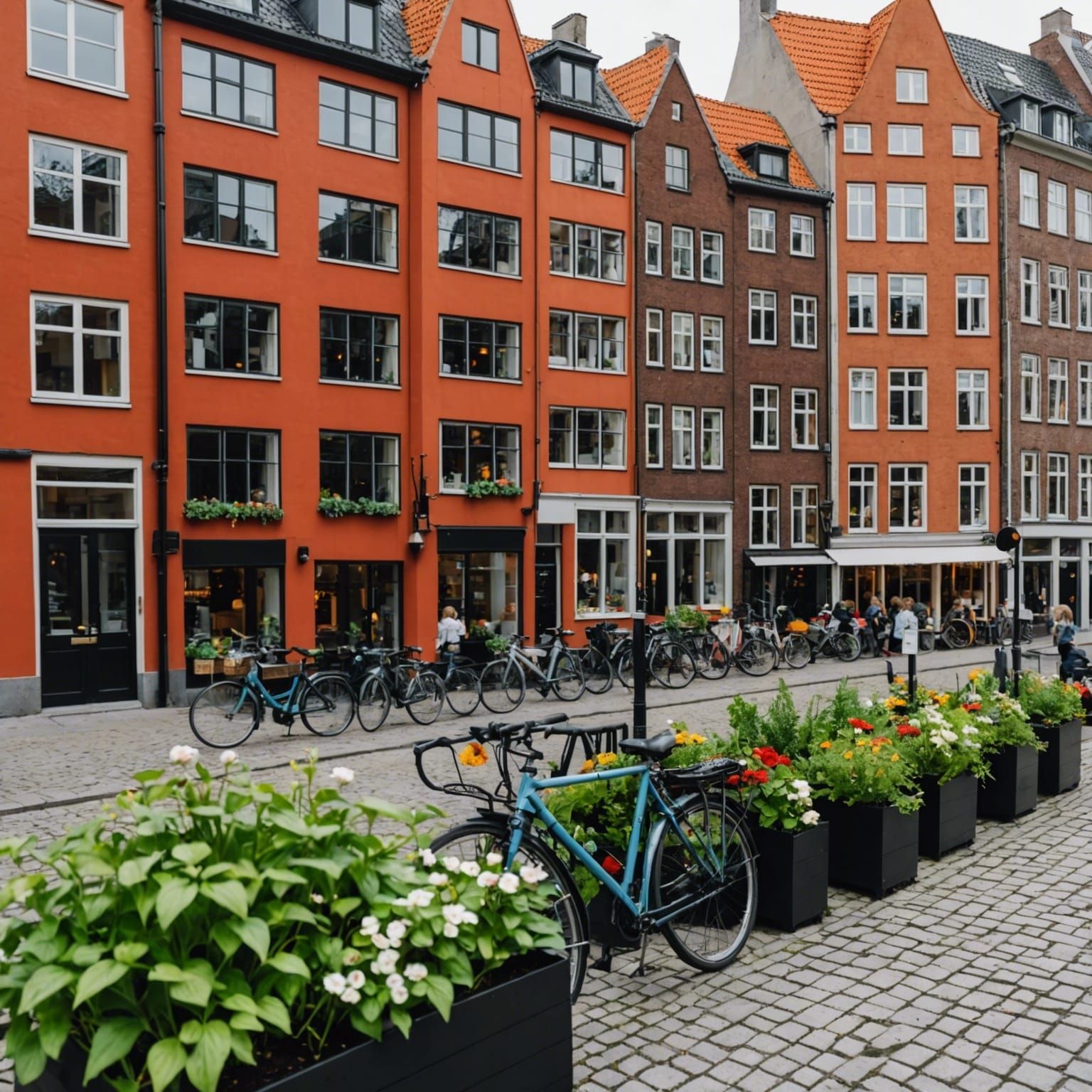 Hygge Lego Architecture in Copenhagen, Denmark