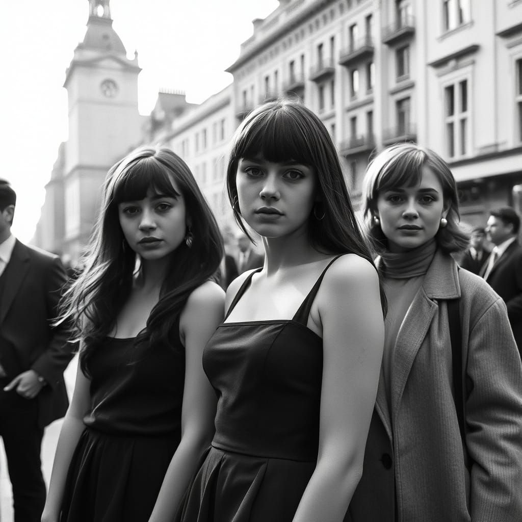 Mod Girls in 1960s London