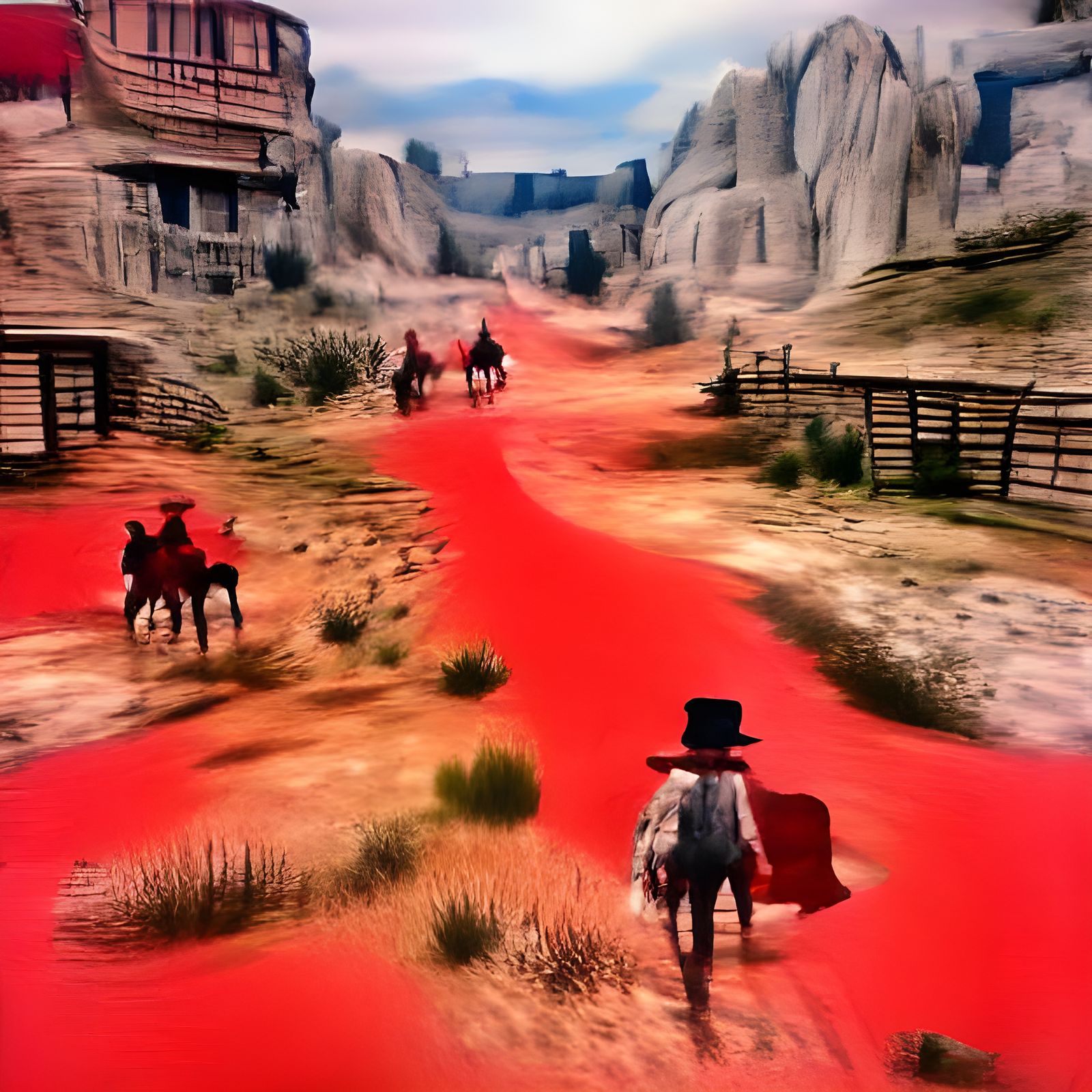 Red Dead Redemption Inspired AI Art