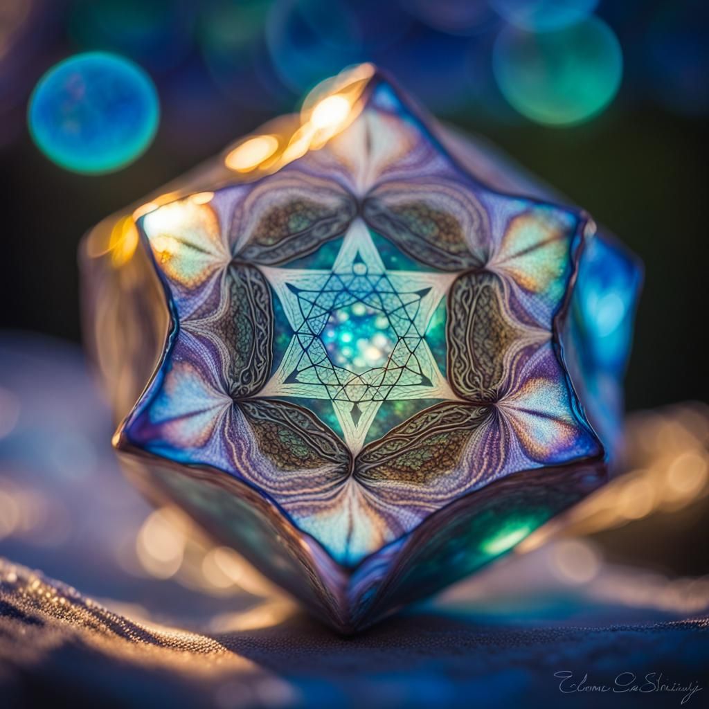 -  The Merkaba Star of Sacred Geometry -