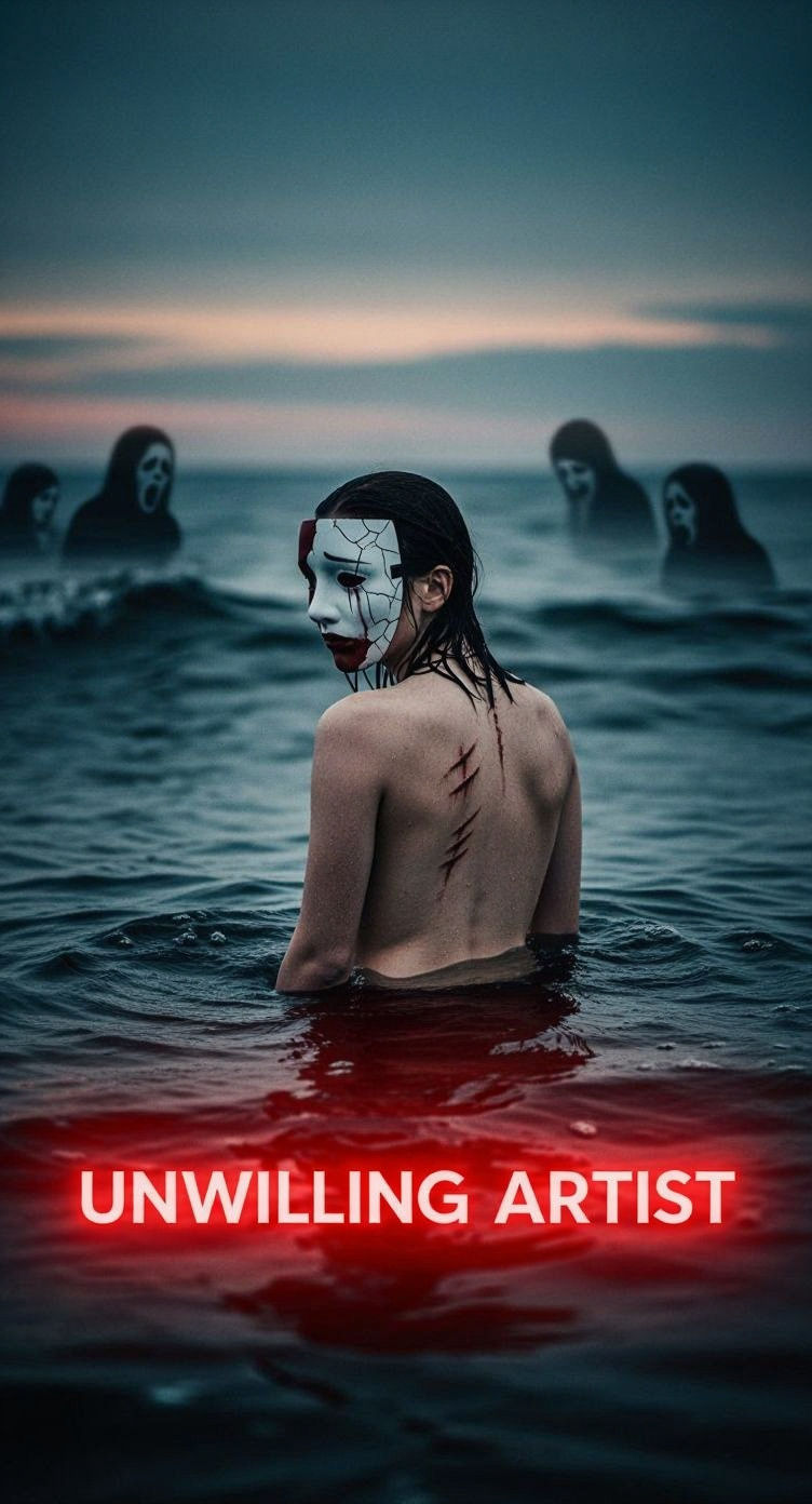 Sorrow in Twilight: A Cinematic Still