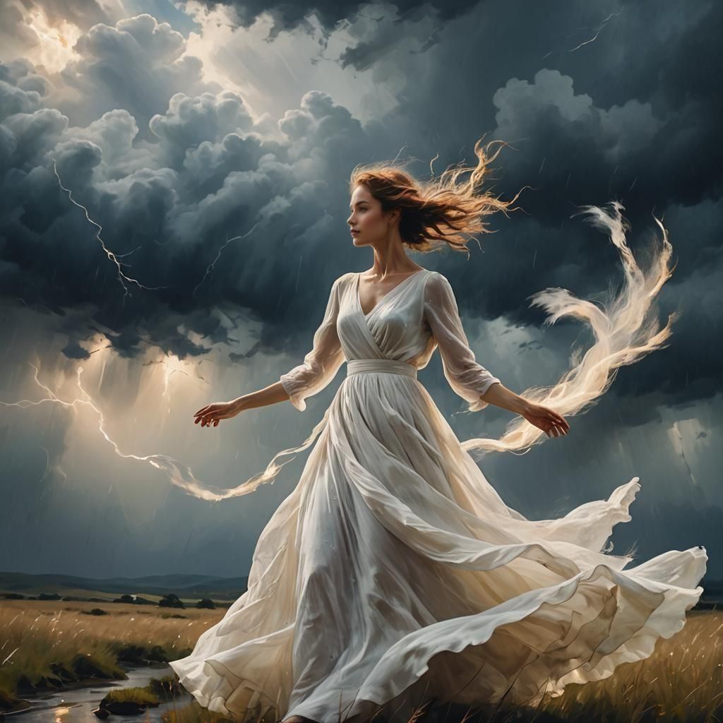 Serene Storm: A Visual Serenade