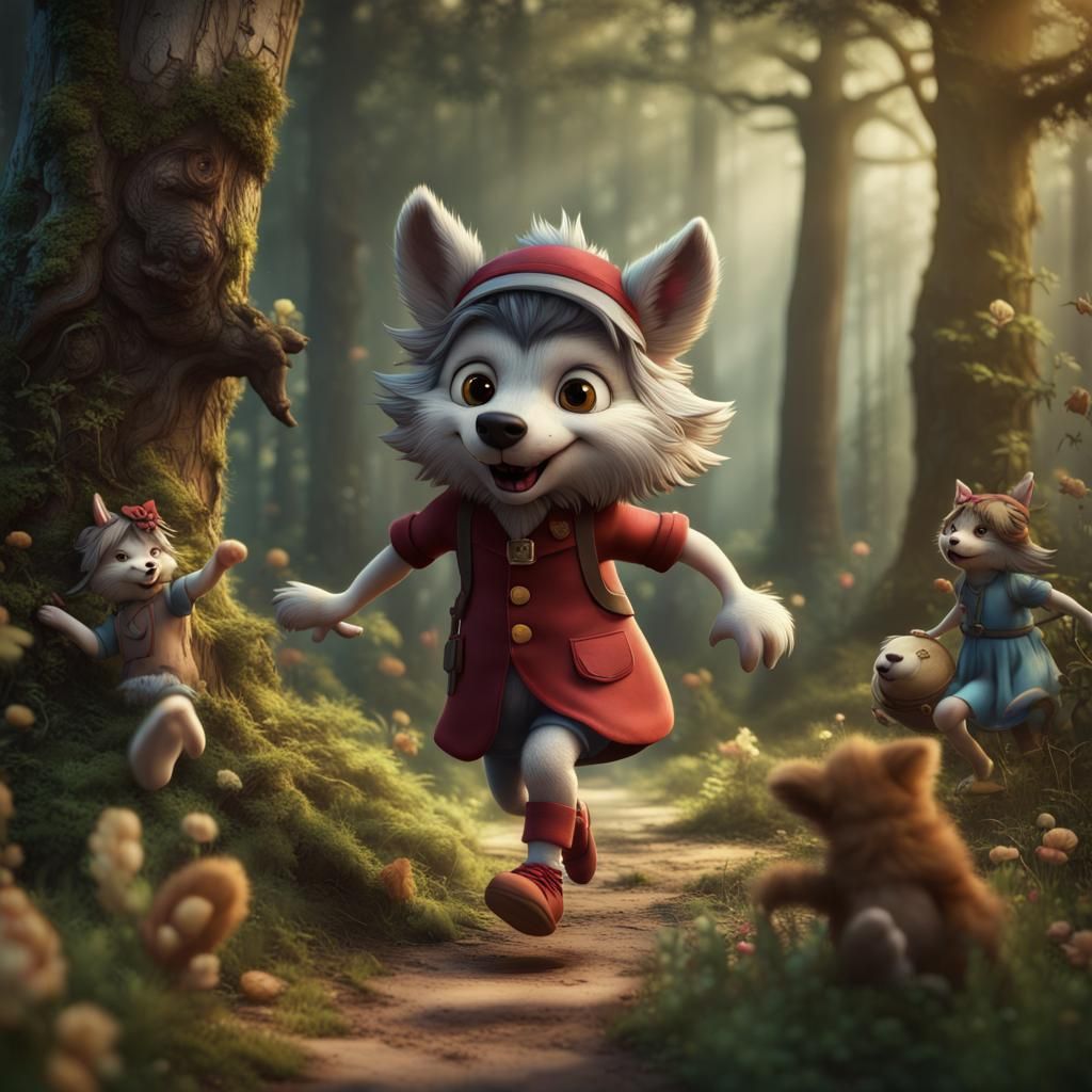 let's wander in the forest