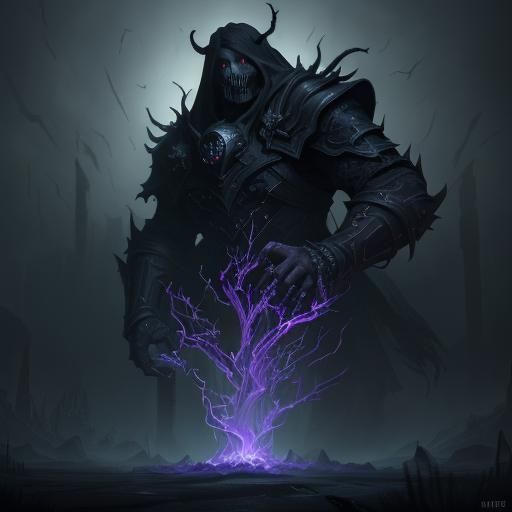 Glimmer Shade: Dark Fantasy Concept Art