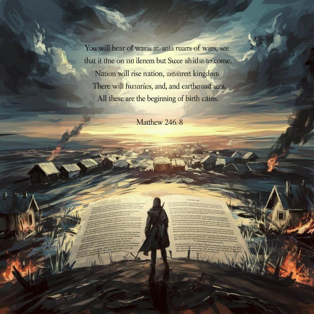 Matthew 24:6-8