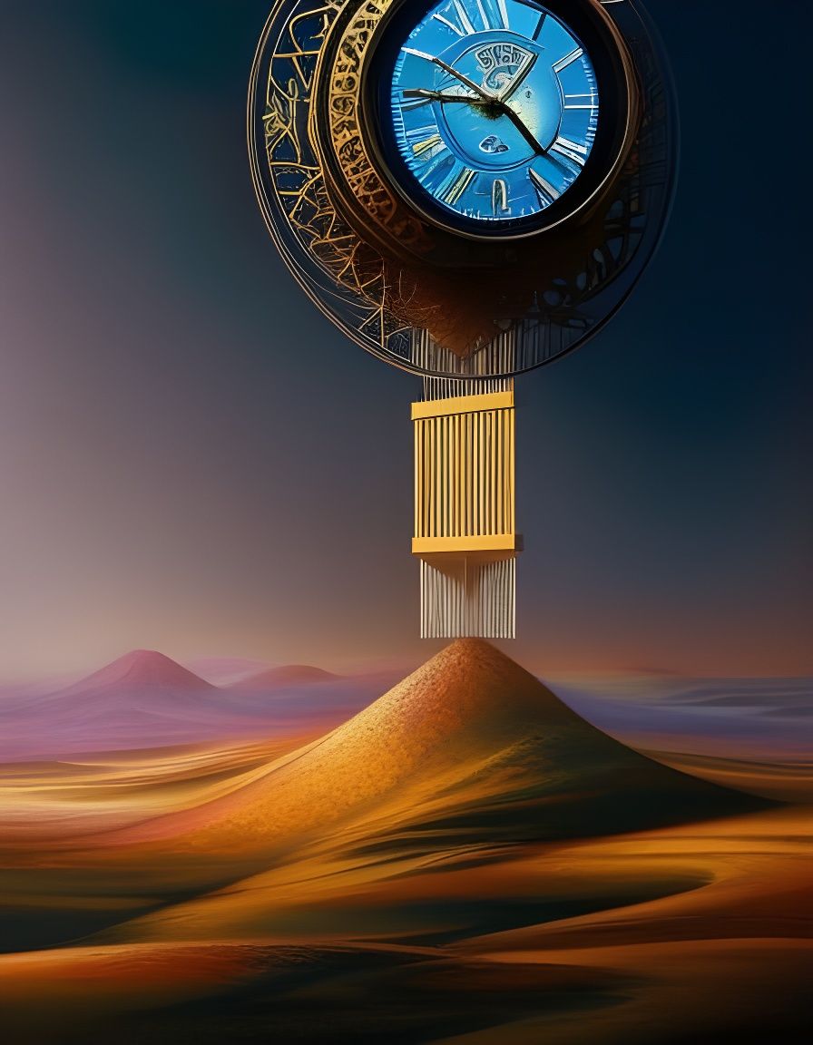 Sand clock
