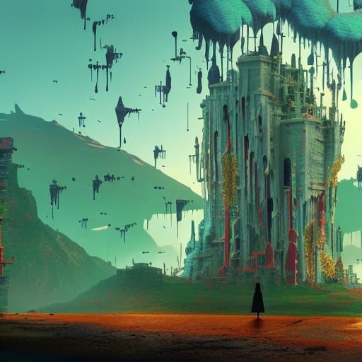 Abstract ADHD Life in a Modern World