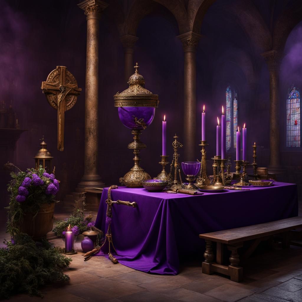 Hyperreal Table of the Instruments of the Passion