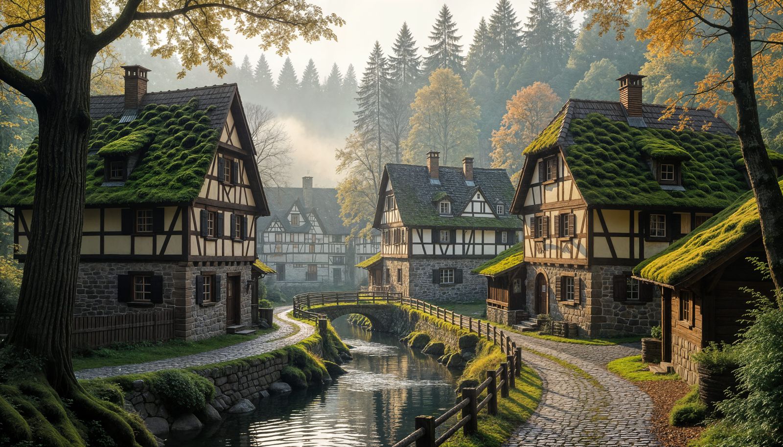 Enchanting German Village in the Harz Mountains
