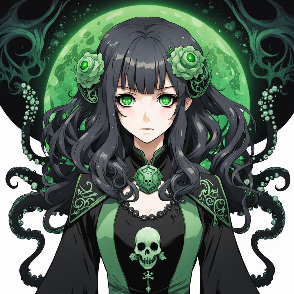 Necromancer octopus Moon