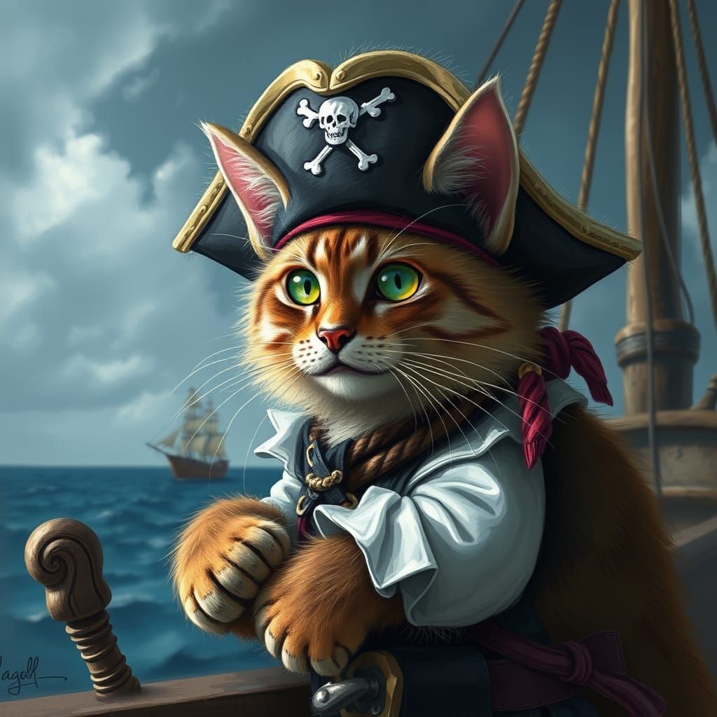Feline Buccaneer