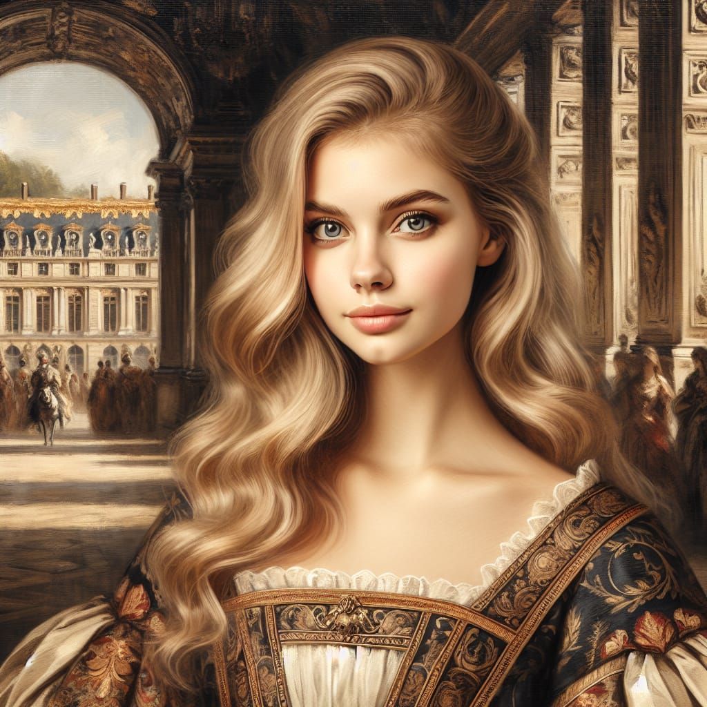 Young Andalusian princess