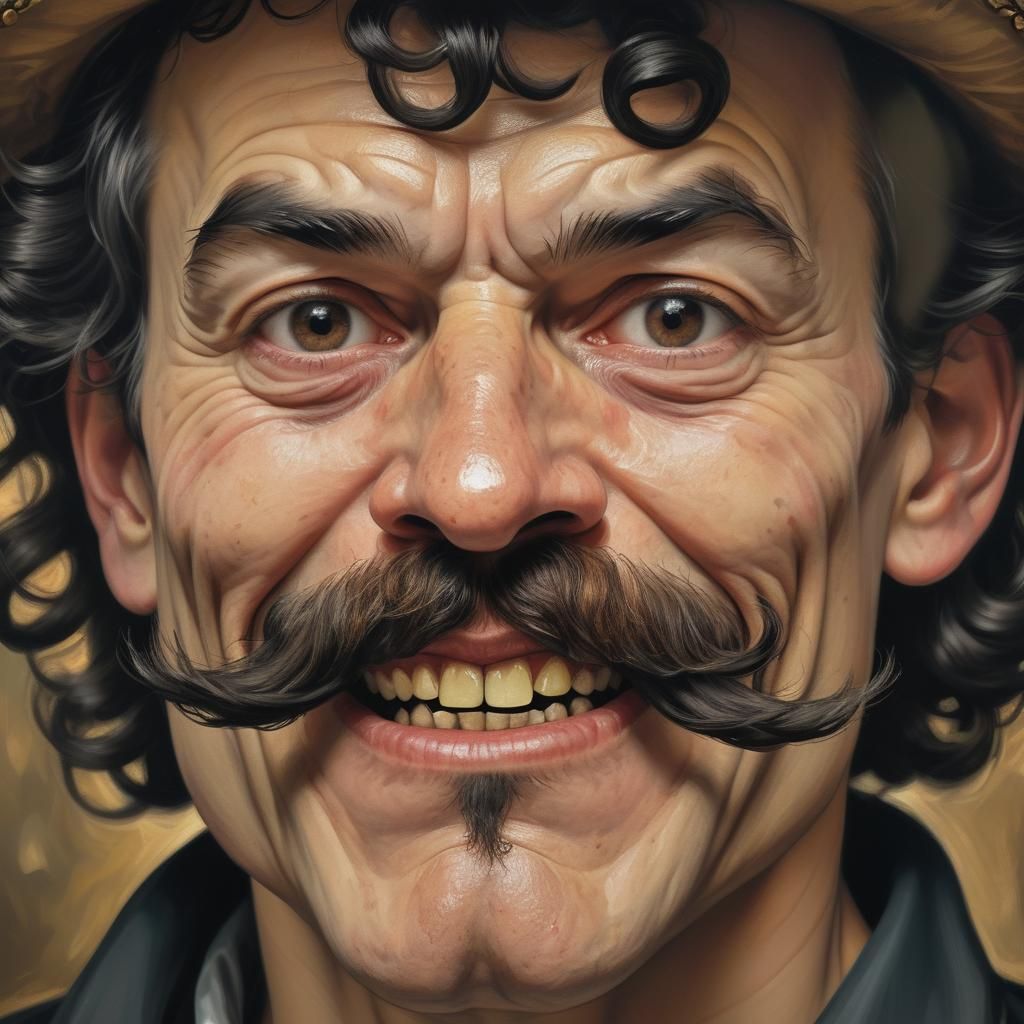 (Mexican bandit:1.1) soft focus intricately detailed,filthy ...