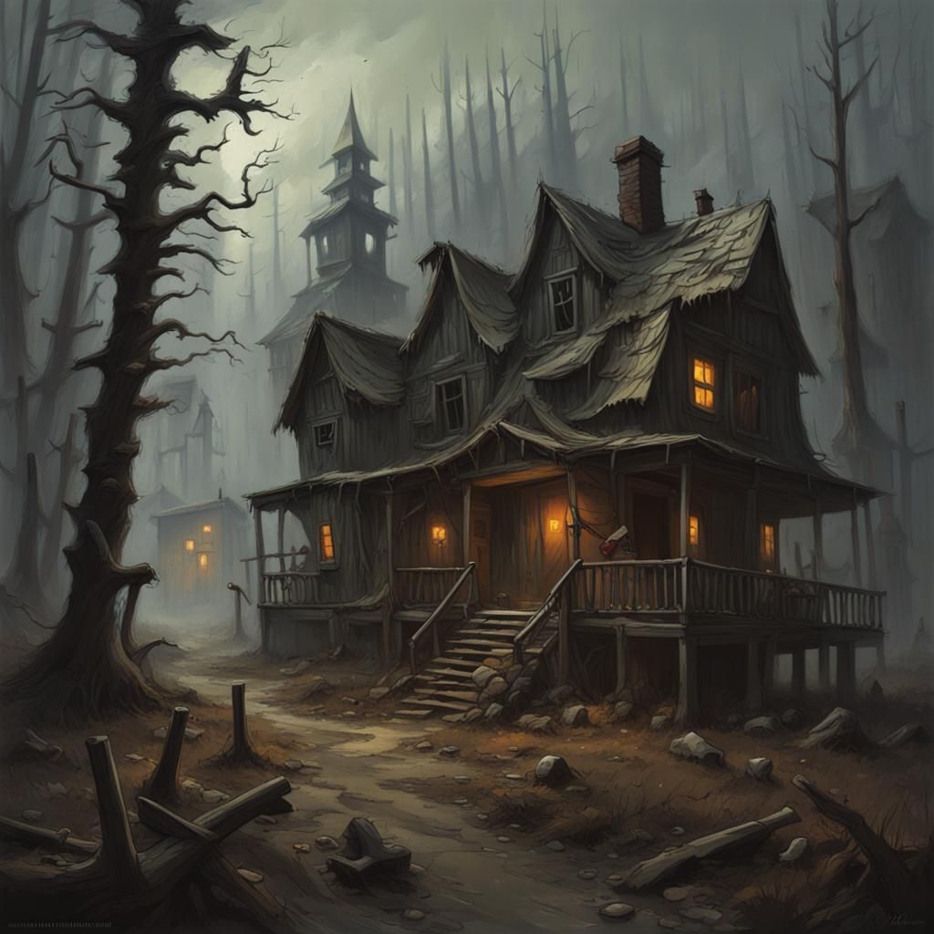 Sinister Village of Ghosts and Zombies