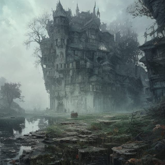 The house has good bones.