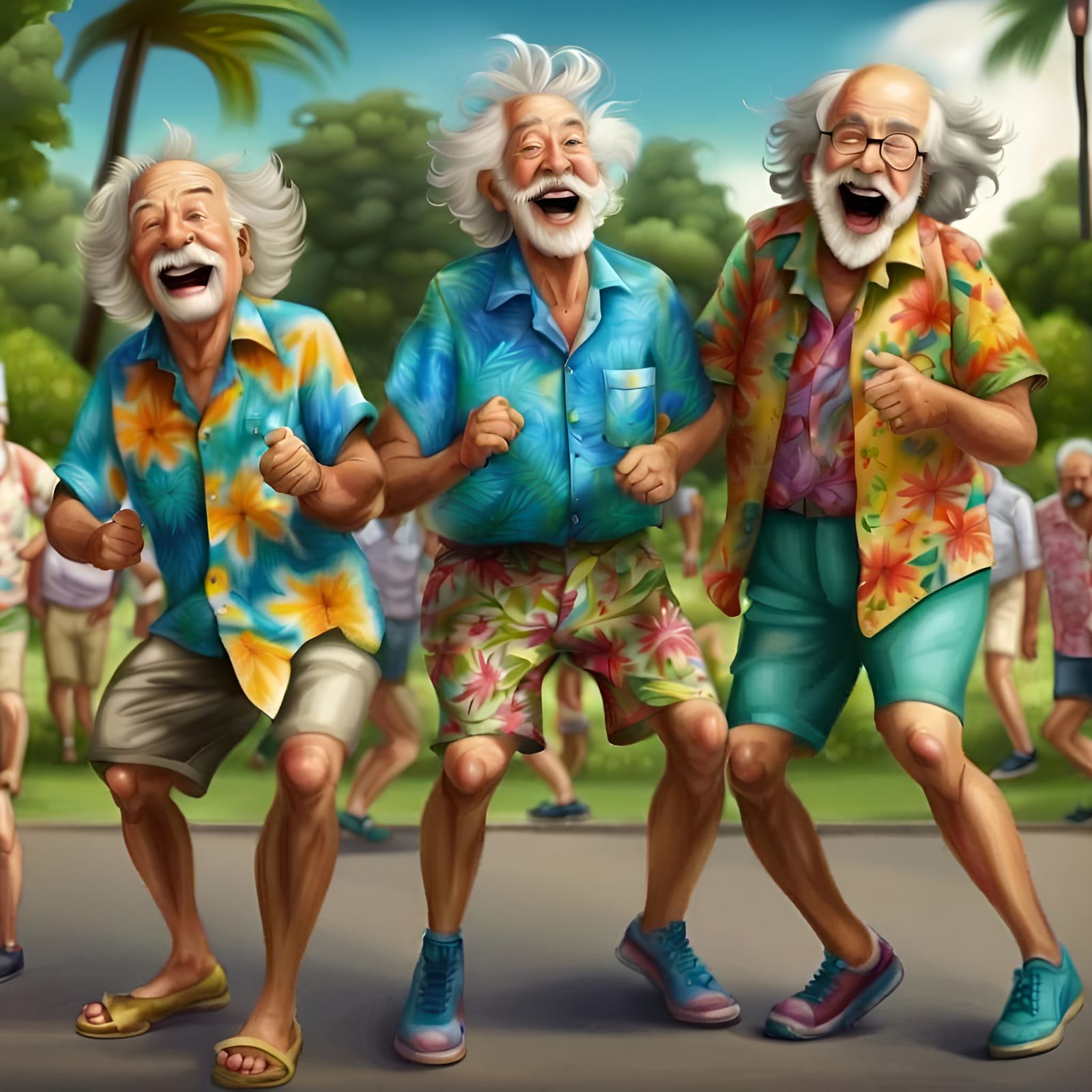 Grandpa Dance Party