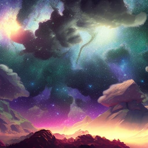 Epic 3D Starry Sky in Unreal Engine 5