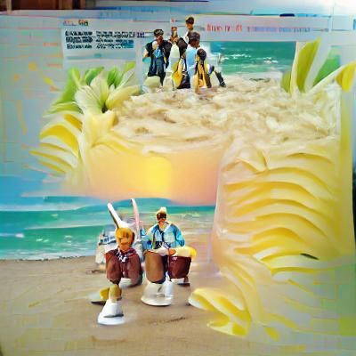 Abstract AI-Generated Blank Canvas