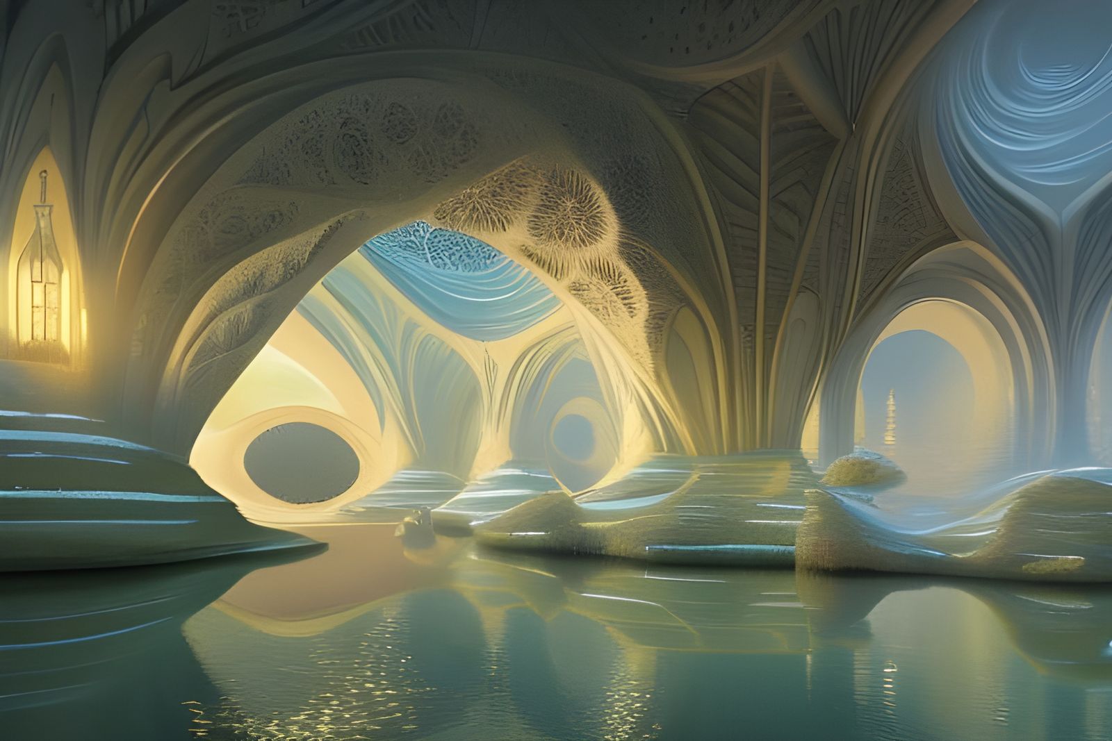 Snow queen castle chambers.