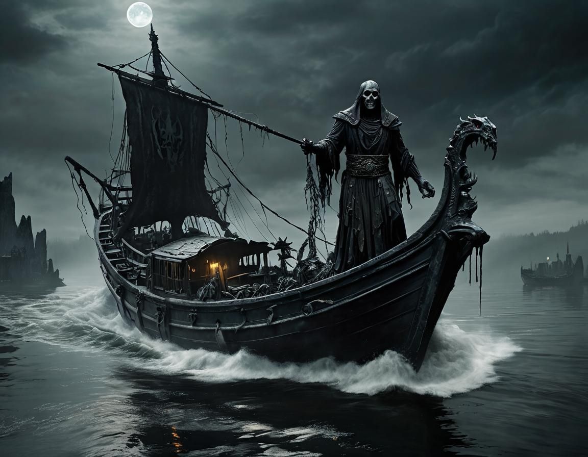 Charon's Ferry: River Styx Dark Fantasy
