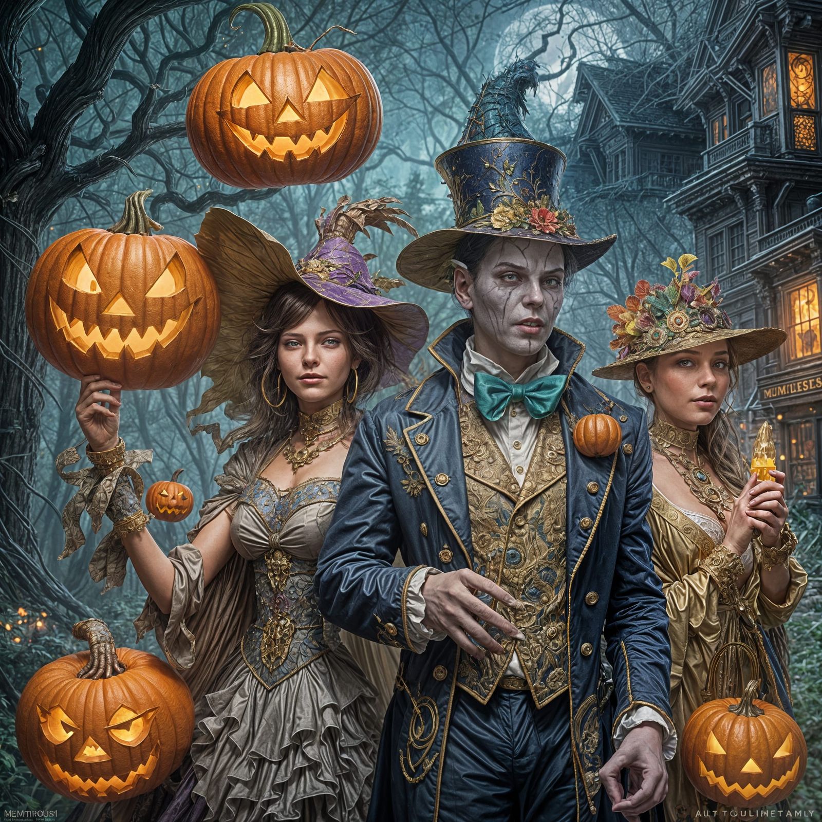 Monsters in Costume: Halloween Concept Art