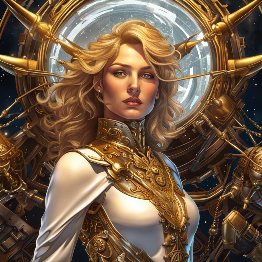 Admiral Space Pirate Lady