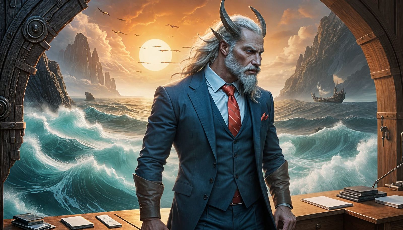 Ajar Portal Reveals Viking Seascape