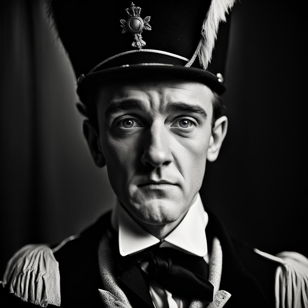 Young Stan Laurel as Napoleon Bonaparte Portrait