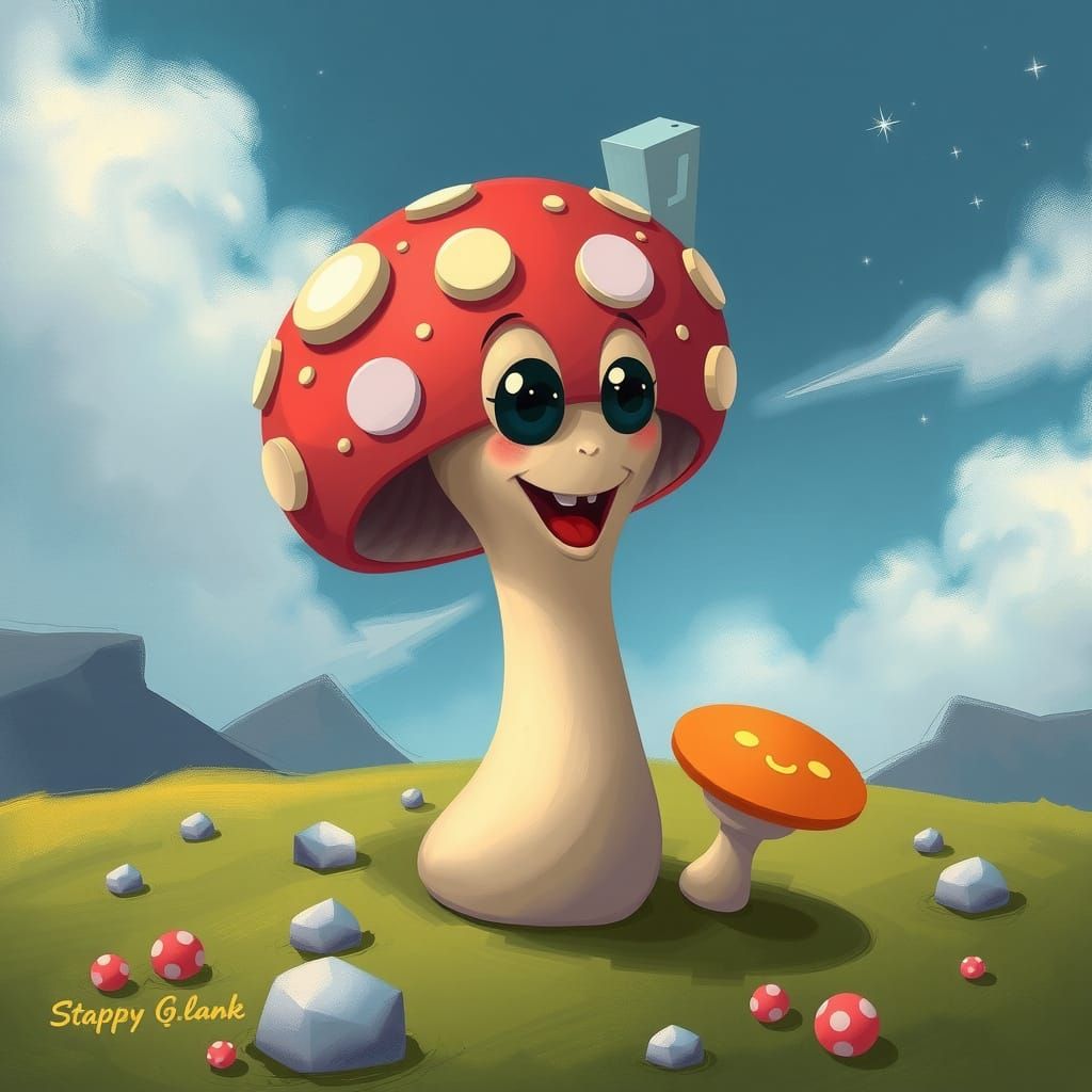 Bippy the mushroom