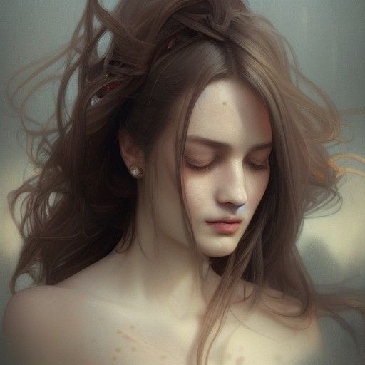 Gratitude Portrait in Hyperdetailed Art Style