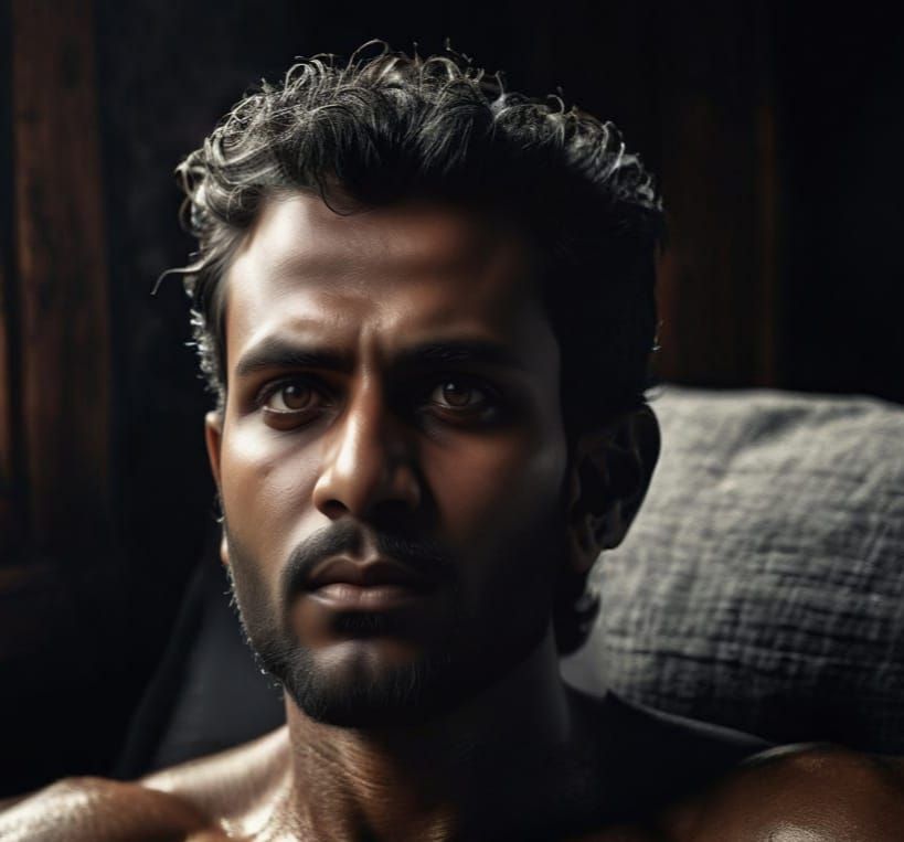 Sultry South Indian Gentleman Bares His Hairy Chest