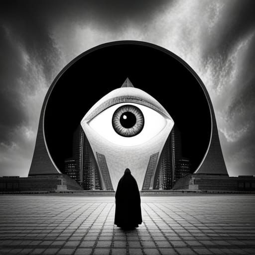 Symbolic Destruction of an Empire with Golden Ratio