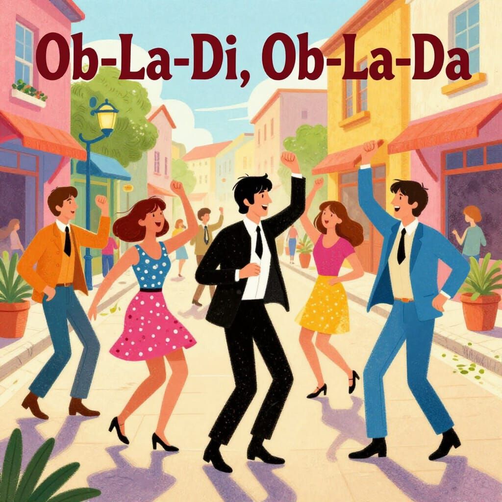 Joyful Street Dance Inspired by Beatles Song