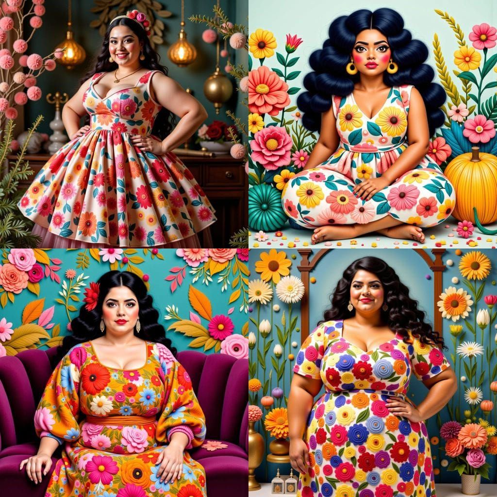 Plush Warrior Woman Doll in Felted Wool Style